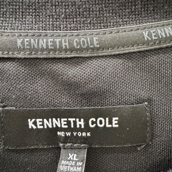 Kenneth Cole Men's XL quarter zip short sleeve shirt - Picture 3 of 5